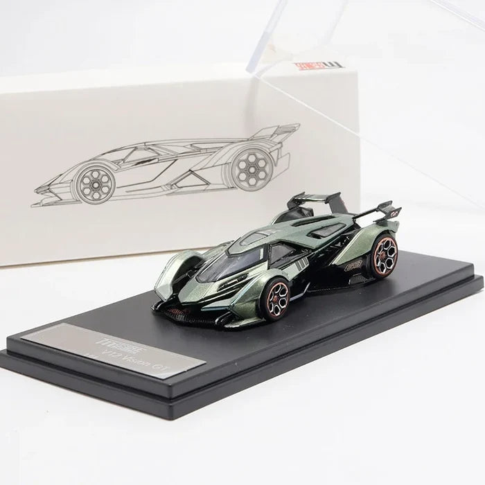 Rolman 1:64  V12 VGT Alloy miniature car toy display for children gifts
