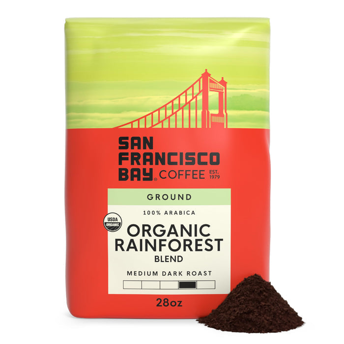 San Francisco Bay Coffee French Roast Ground Coffee, 28 oz bag