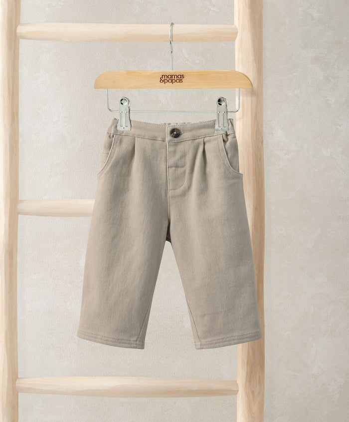 Mamas & Papas Trousers & Leggings Sand Smart Trousers