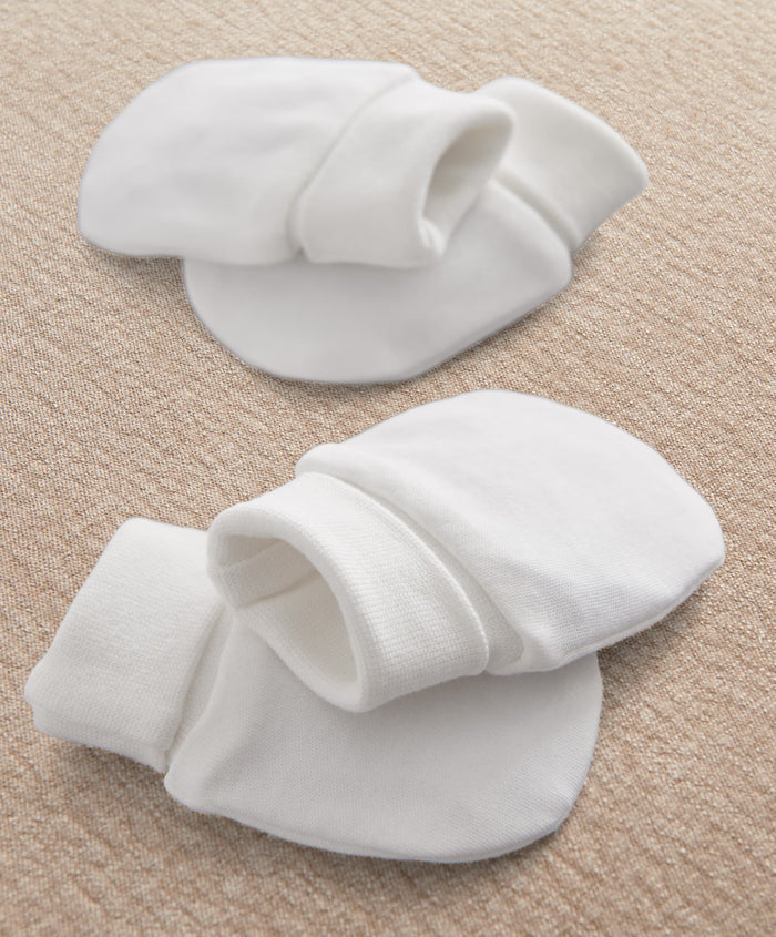 Mamas & Papas Hats & Mitts Blank Scratch Mitts (Pack of 2)