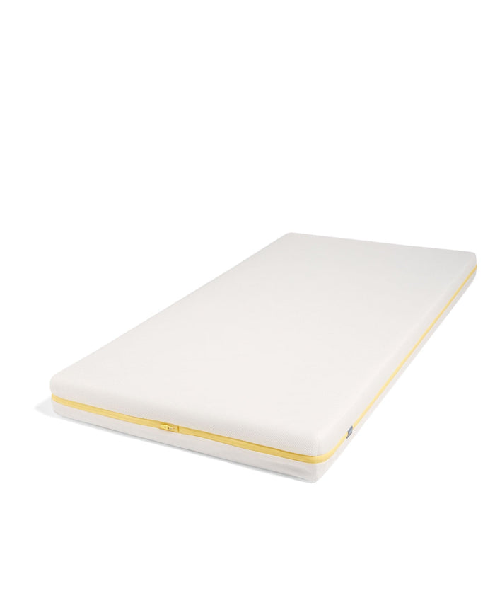 Mamas & Papas Cotbed Mattresses Essential Airflow Fibre Cotbed Mattress & Anti-Allergy Quilted Mattress Protector Bundle