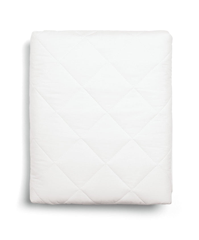 Mamas & Papas Cotbed Mattresses Essential Airflow Fibre Cotbed Mattress & Anti-Allergy Quilted Mattress Protector Bundle