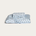 Sky Polka Dot Bamboo Fitted Sheet