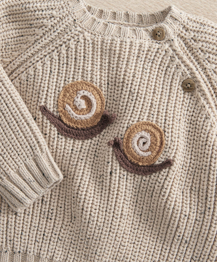 Mamas & Papas Outfits & Sets Snail Knitted Set (2 Pieces)
