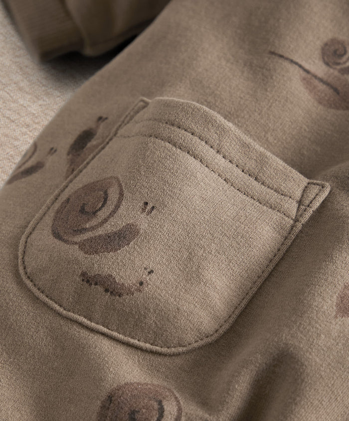 Mamas & Papas Rompers Snail Print Romper