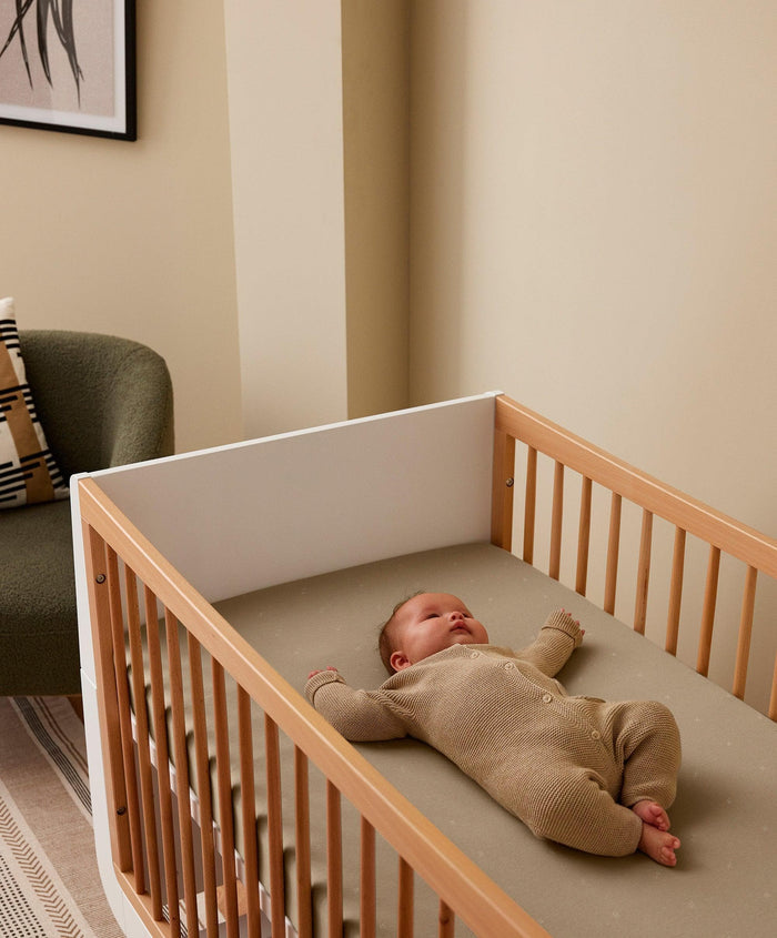 Snuz Snüz Twin Pack Cot & Cotbed Sheets - Sage Cross