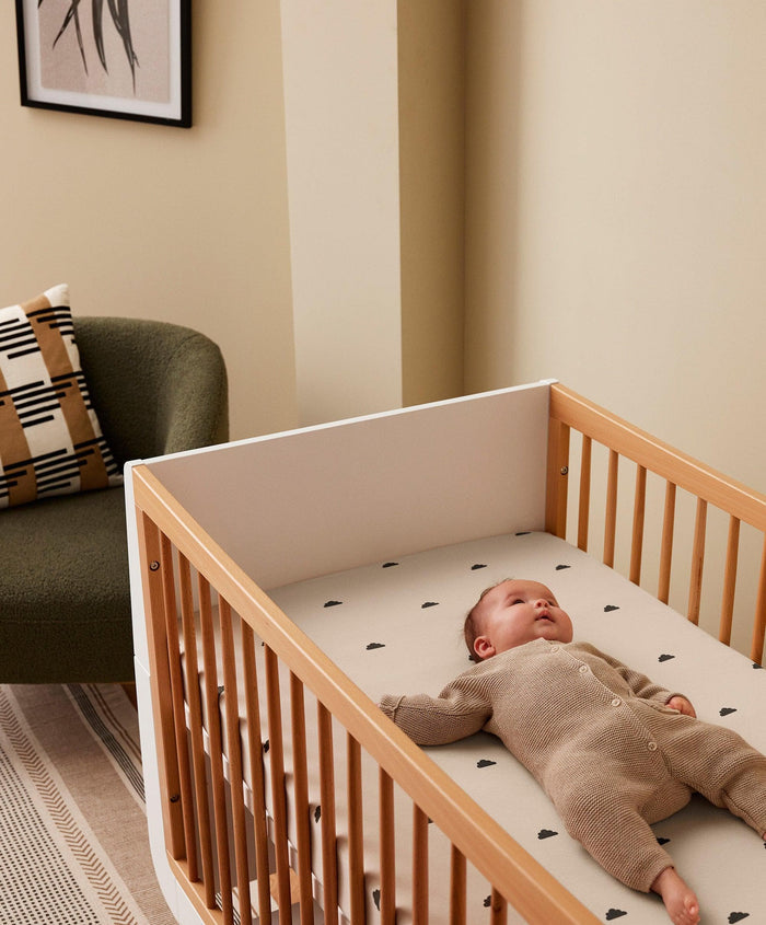 Snuz Snüz Twin Pack Cot & Cotbed Sheets - Sand Cloud