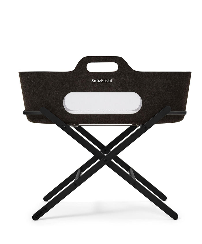 Snuz SnuzBaskit Moses Basket & Stand - Graphite
