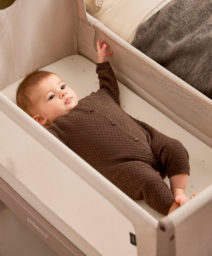 Snuz Bedside Sleeping SnuzPod 5 Bedside Crib - Mocha