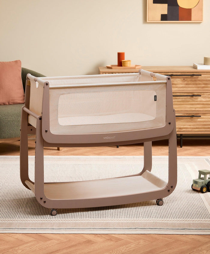 Snuz Bedside Sleeping SnuzPod 5 Bedside Crib - Mocha