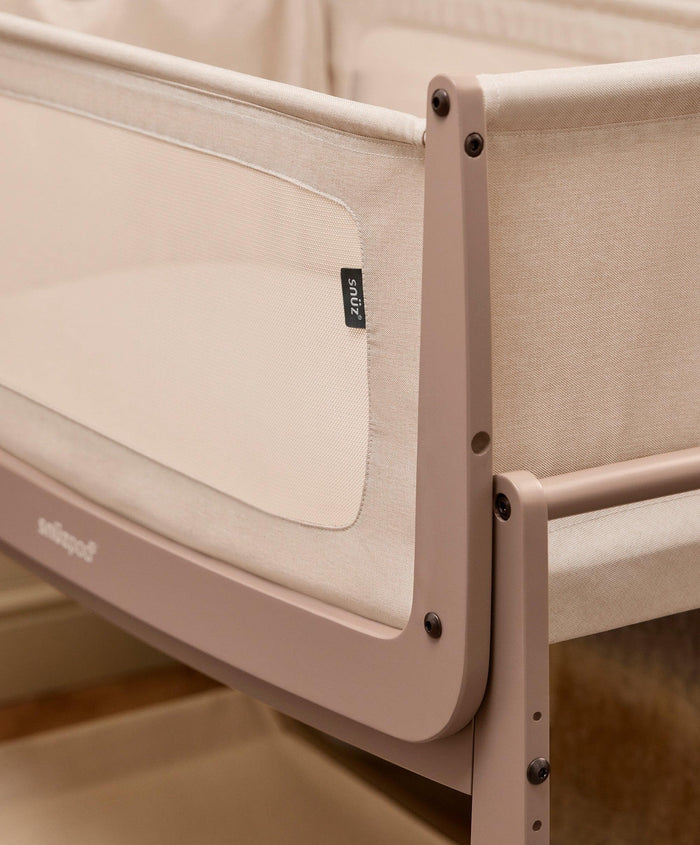 Snuz Bedside Sleeping SnuzPod 5 Bedside Crib - Mocha