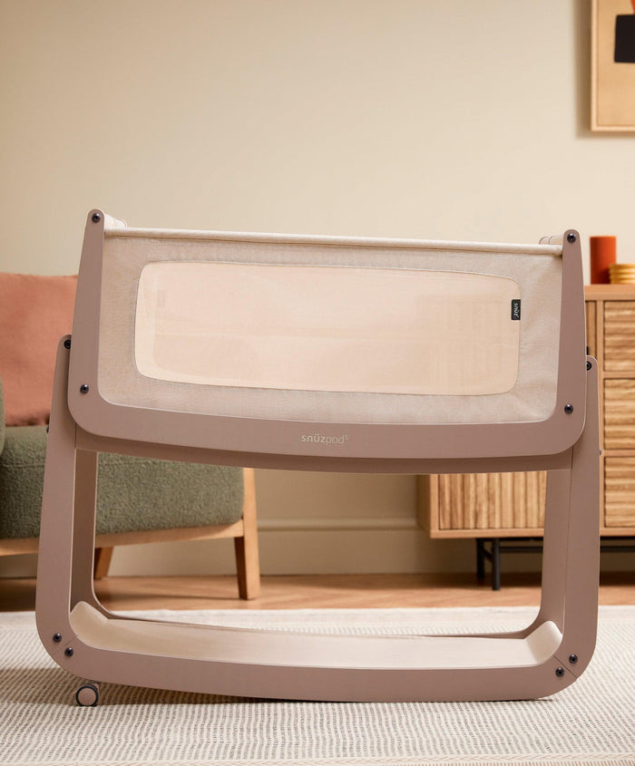 Snuz Bedside Sleeping SnuzPod 5 Bedside Crib - Mocha
