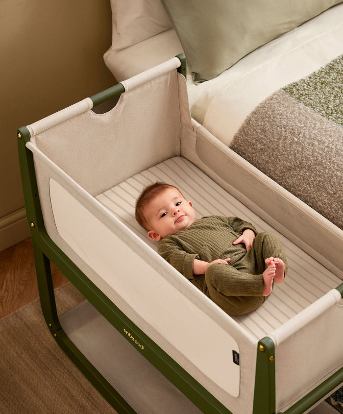 Snuz SnuzPod 5 Bedside Crib - Olive