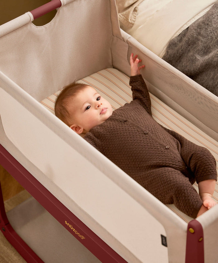 Snuz SnuzPod 5 Bedside Crib - Rouge