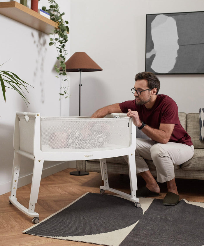 Snuz Snuzpod Studio Bedside Crib - Paris