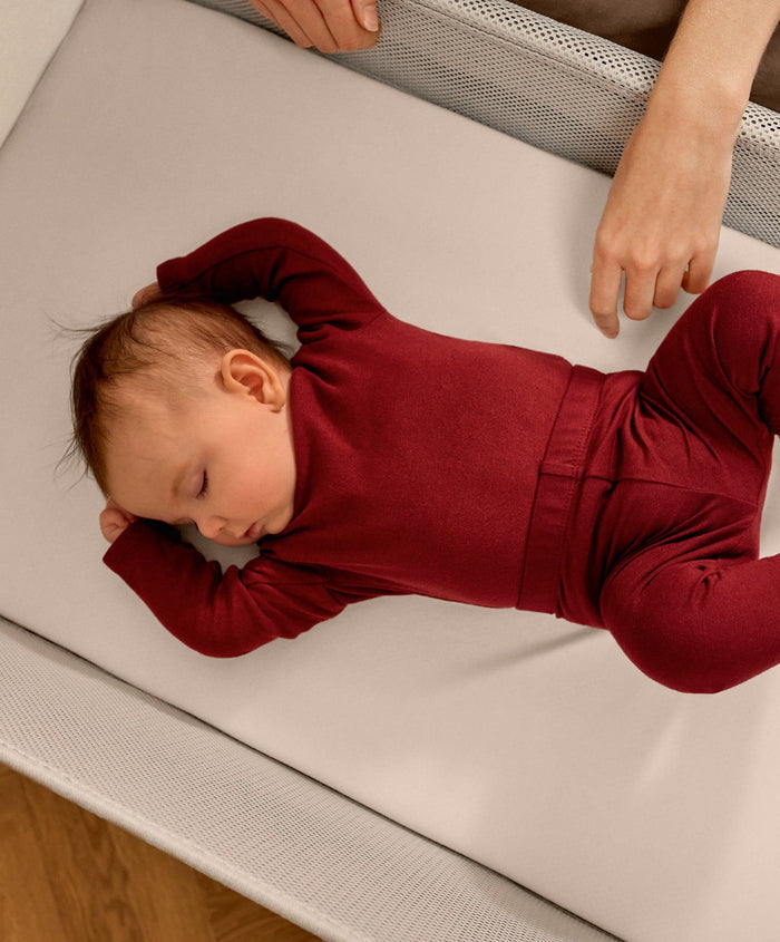 Snuz SnuzPod Studio Bedside Crib – Florence Ember