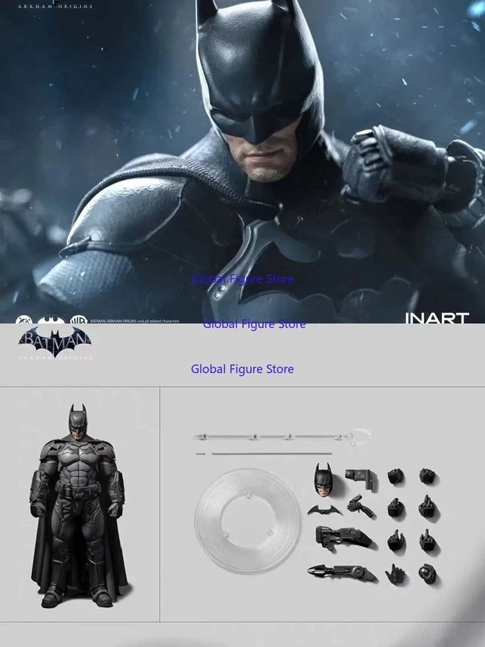 Spot Goods INART - Batman: Arkham Origins - 1/12 Scale Batman Action Figure