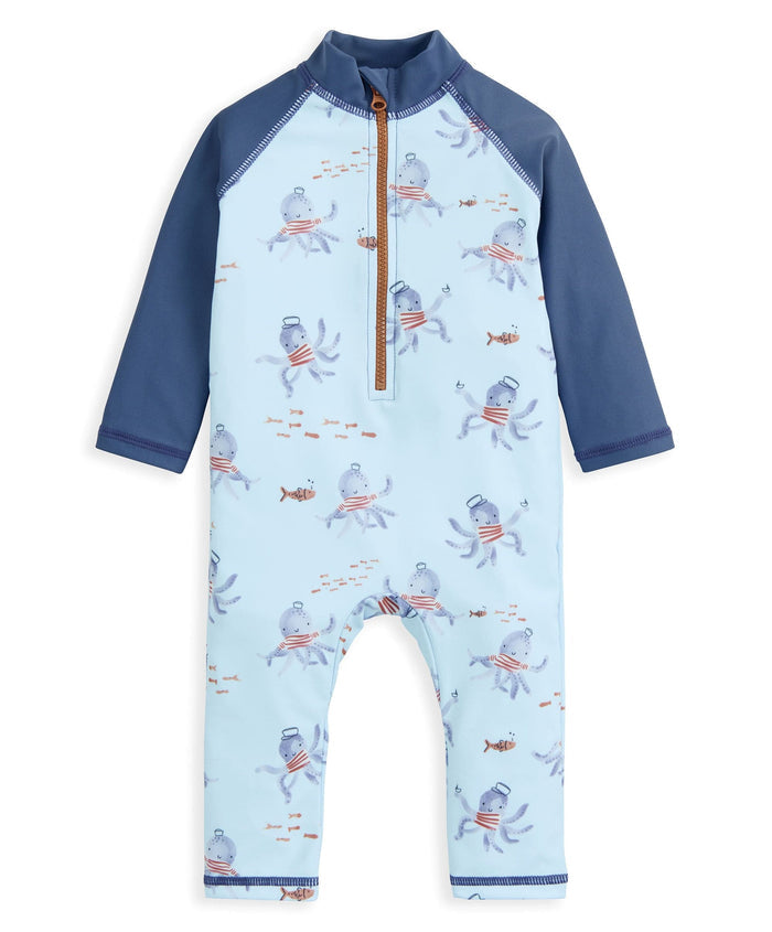 Mamas & Papas Swimwear Squid Print Rashsuit