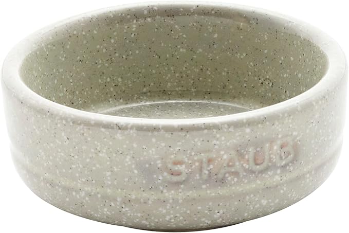 STAUB Ceramic Dinnerware 4-pc Condiment Dish Set - White Truffle