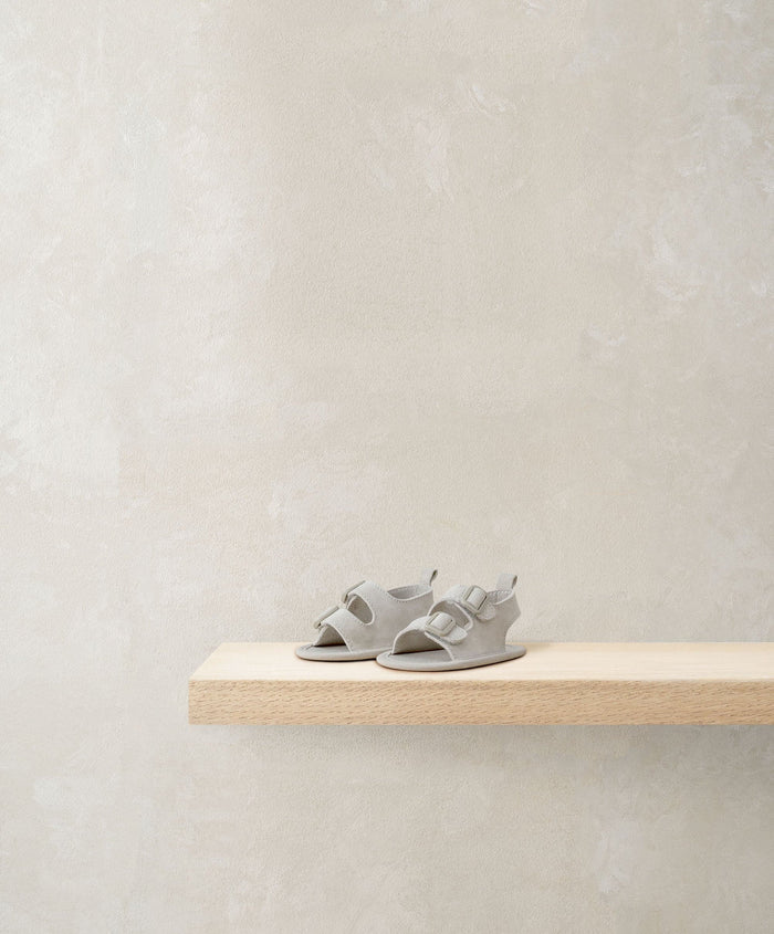 Mamas & Papas Shoes & Booties Stone Suede Sandals