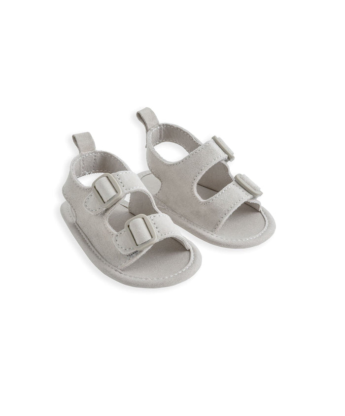 Mamas & Papas Shoes & Booties Stone Suede Sandals
