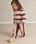Mamas & Papas Outfits & Sets Stripe Cardigan & Knitted Wide Leg Trousers