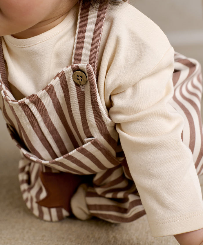 Mamas & Papas Outfits & Sets Stripe Dungaree Set (2 Piece)