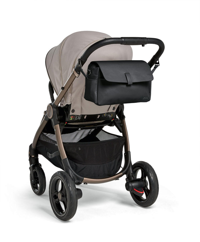 Mamas & Papas Stroller Organiser Stroller Organiser Eco Leather - Black
