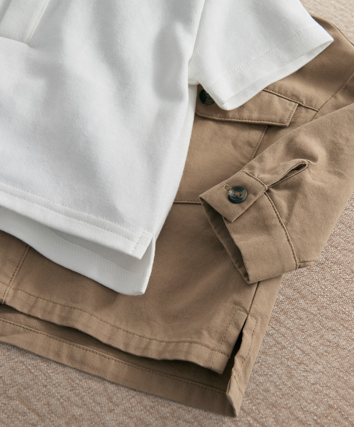 Mamas & Papas Outfits & Sets T-Shirt & Jacket Set