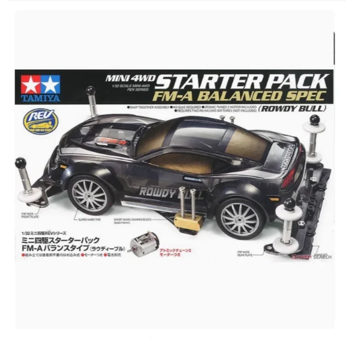 Tamiya Mini 4WD FMA Chassis Advanced Formula car set 4WD 18710