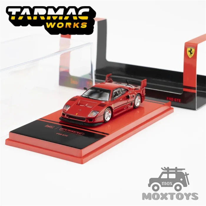 Tarmac Works 1:64 928S GR T3 Van 720S F40 GTE RS Diecast Model Car