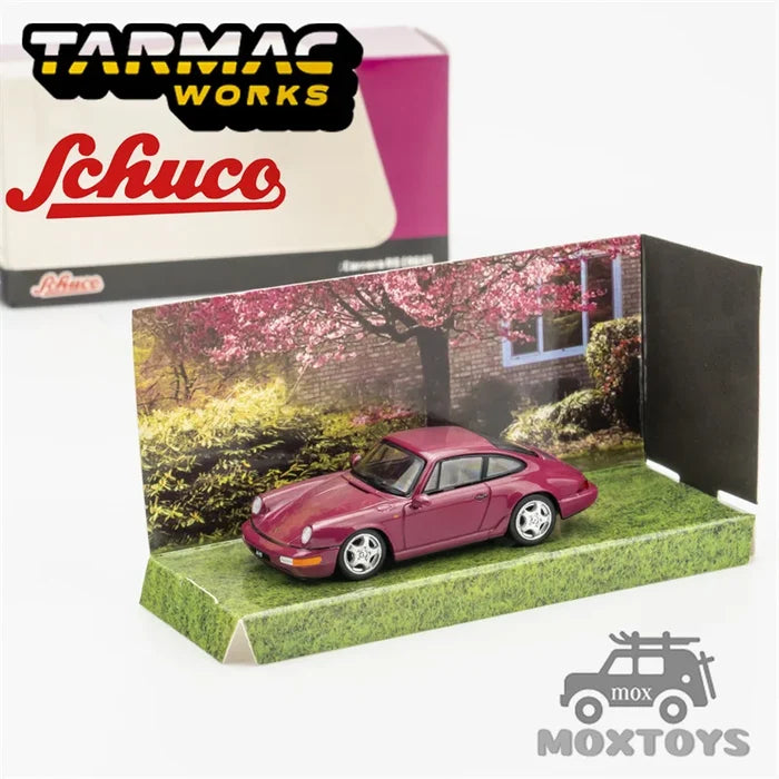 Tarmac Works 1:64 928S GR T3 Van 720S F40 GTE RS Diecast Model Car