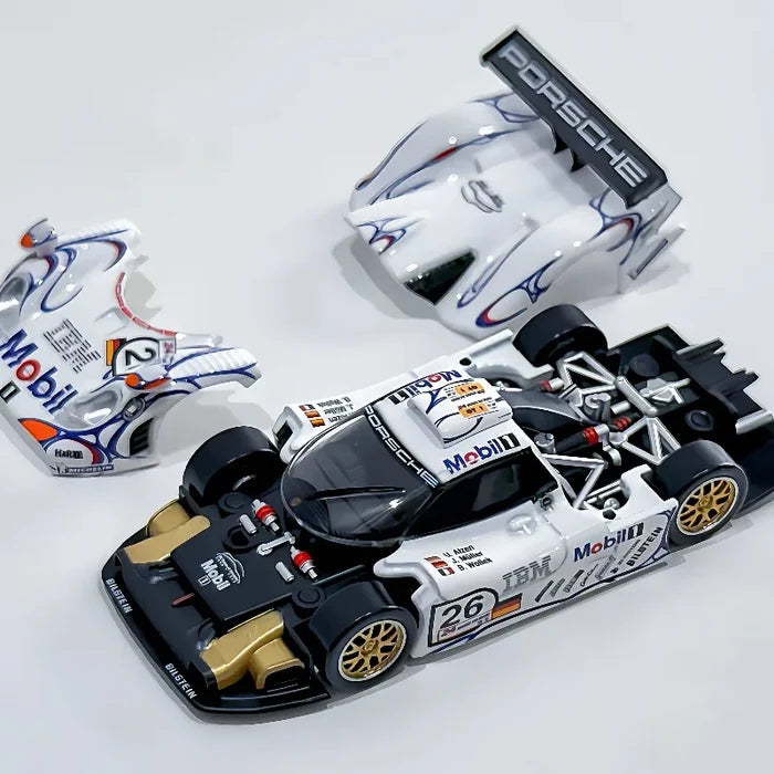 TH 1/64 911GT1 Le Mans Champion Cayenne Alloy Car Model as a Gift for Collectors