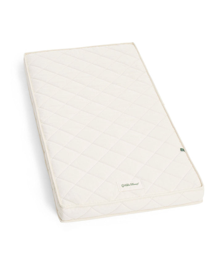 Mamas & Papas Cotbed Mattresses The Little Green Sheep Natural Sprung Cot Bed Mattress