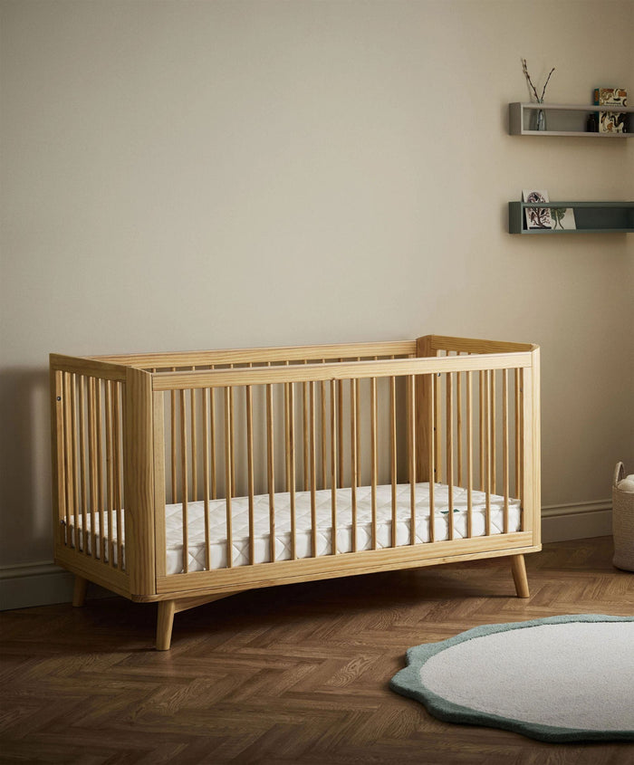 Mamas & Papas Cotbed Mattresses The Little Green Sheep Natural Sprung Cot Bed Mattress