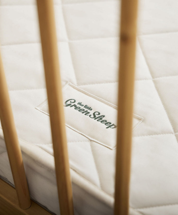 Mamas & Papas Cotbed Mattresses The Little Green Sheep Natural Sprung Cot Bed Mattress