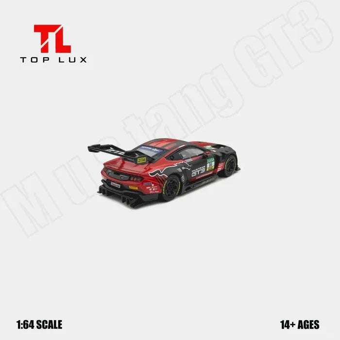 TOP LUX 1:64 Ford Mustang GT3 DTM Alloy Die Cast Car Model Collection Gift
