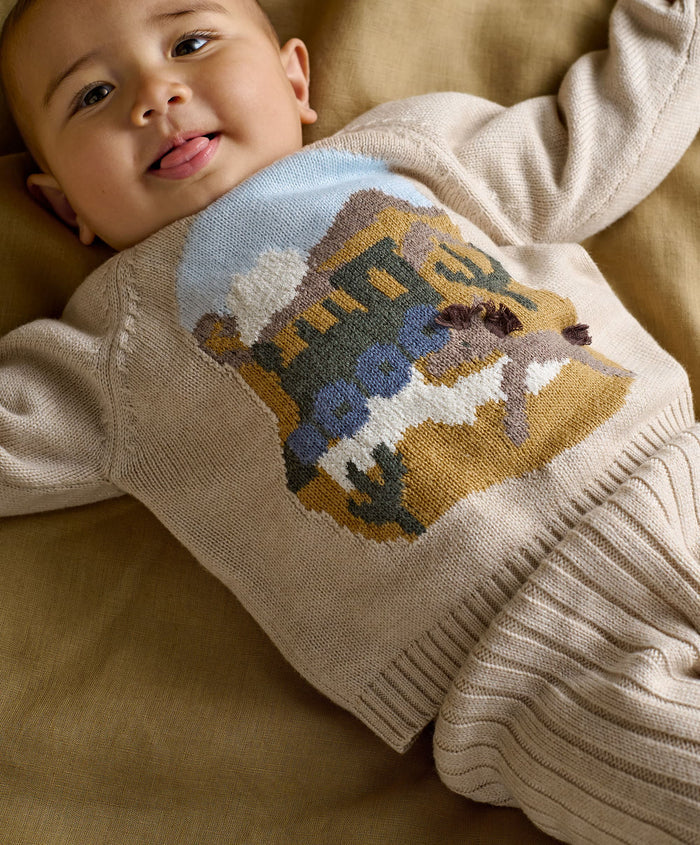 Mamas & Papas Outfits & Sets Train Knit Set
