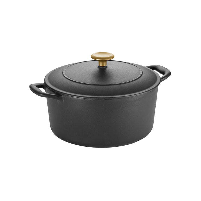 Tramontina Bestow Enameled Cast Iron 7-Qt Oval Dutch Oven Pot with Lid