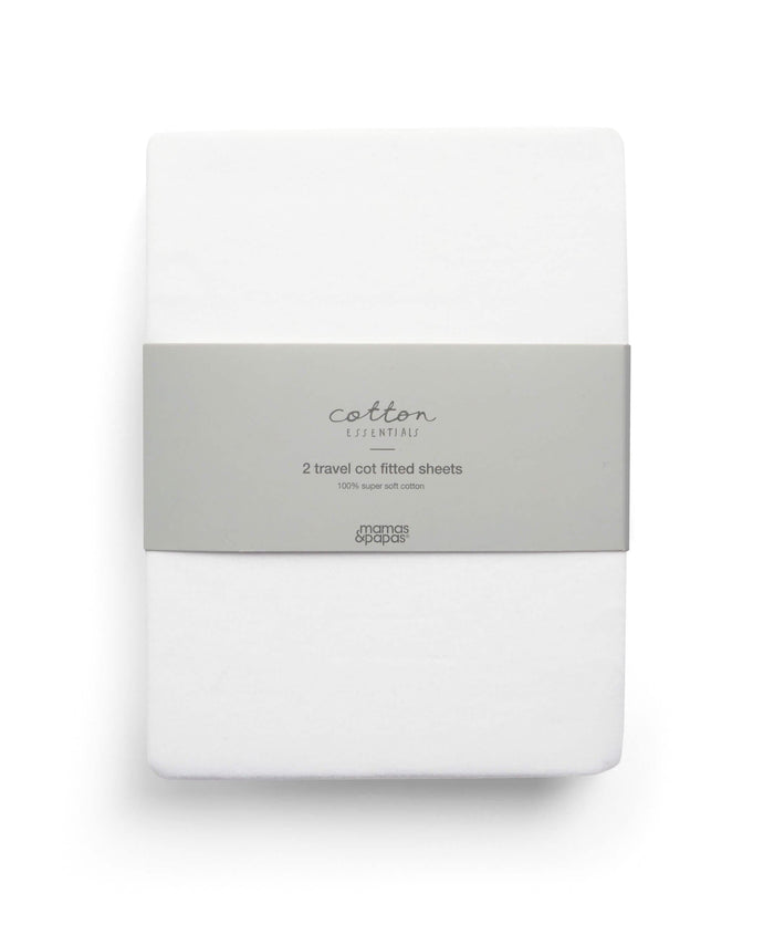 Mamas & Papas Sheets Travel Cot Fitted Sheets