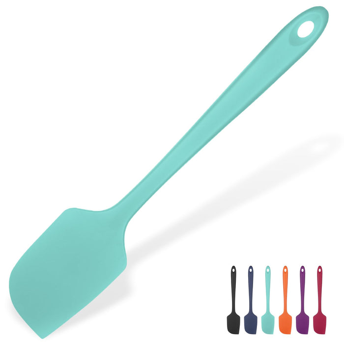 U-Taste Silicone Large Spatula, 600ºF High Temp Bowl Scraper, 11.38"/Orange