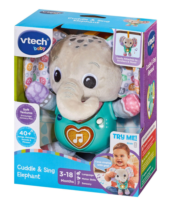 VTech VTech Cuddle & Sing Elephant Toy