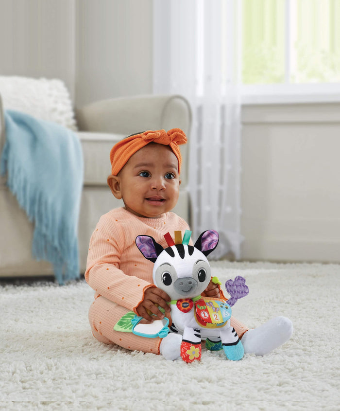 VTech V-Tech On-the-Go Soft Zebra Travel Toy
