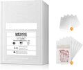 Wevac Vacuum Sealer Bags, Multiple Sizes, 200Pack Precut Bags, 6 Vac Rolls