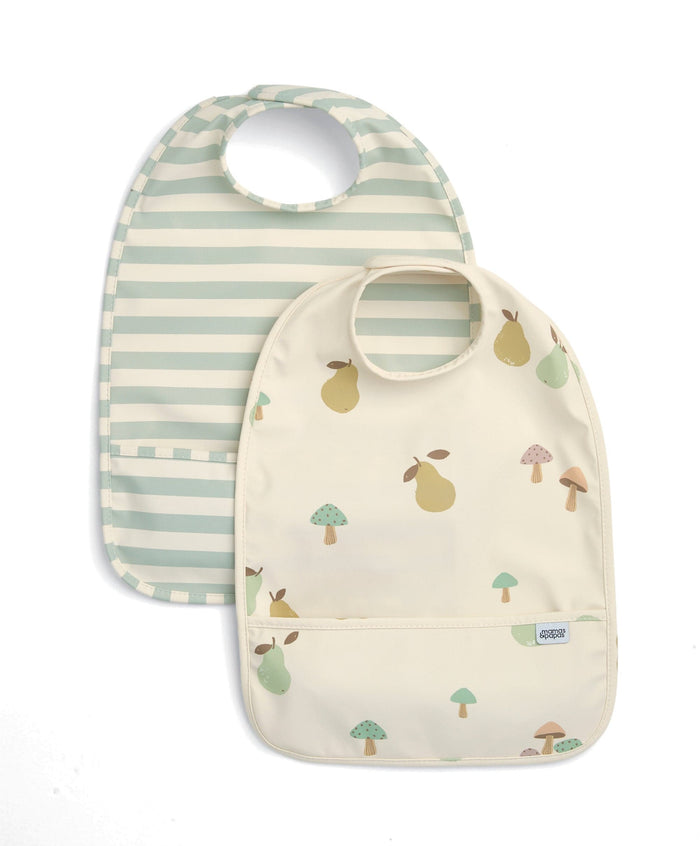 Mamas & Papas Bibs & Muslins Woodland Fruits Scoop Bibs (Pack of 2)