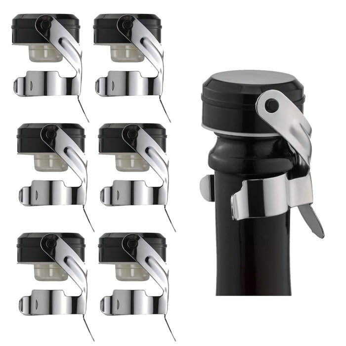 WOTOR Champagne & Wine Bottle Stoppers, 12 Pack, Gold