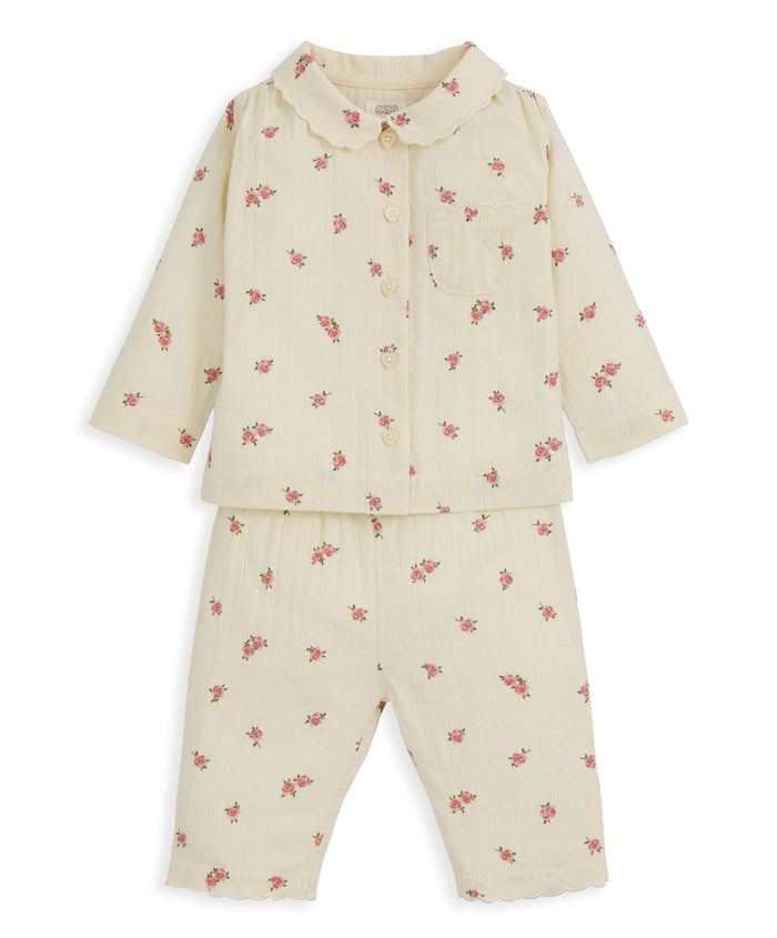 Mamas & Papas Pyjamas & Nightwear Woven Rose Pyjamas
