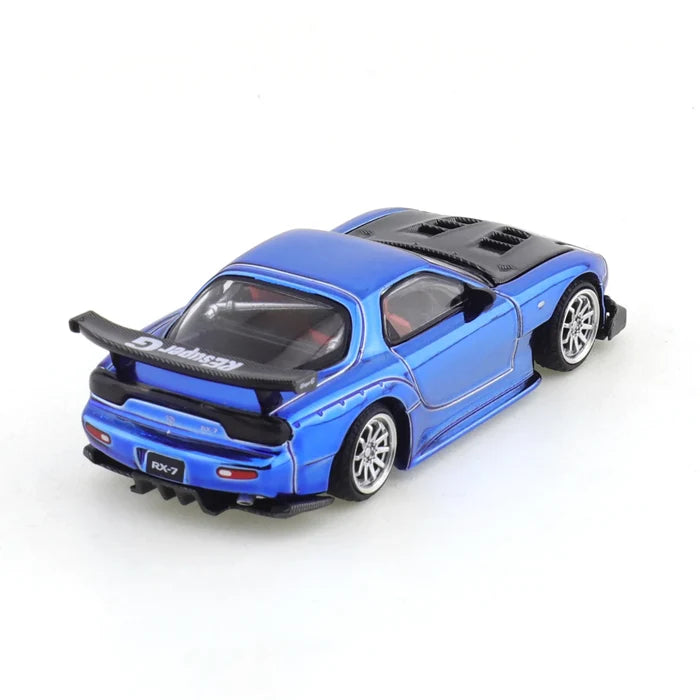 XCARTOYS POPRACE Alloy 1/64 Mazda RX7 FD Amamiya Supercar Figant Racing Model