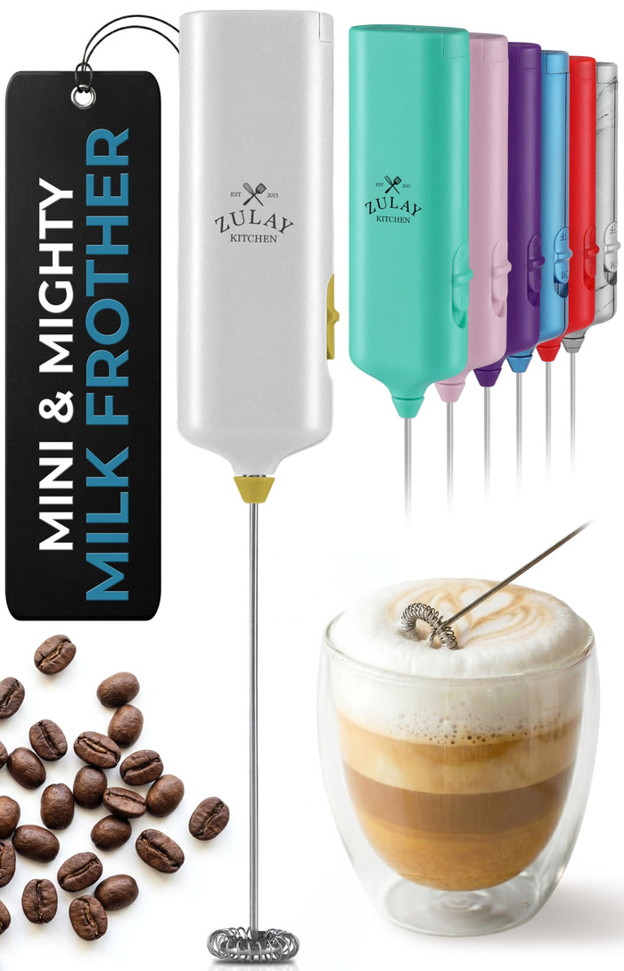 Mini Frother / Brilliant White Gold