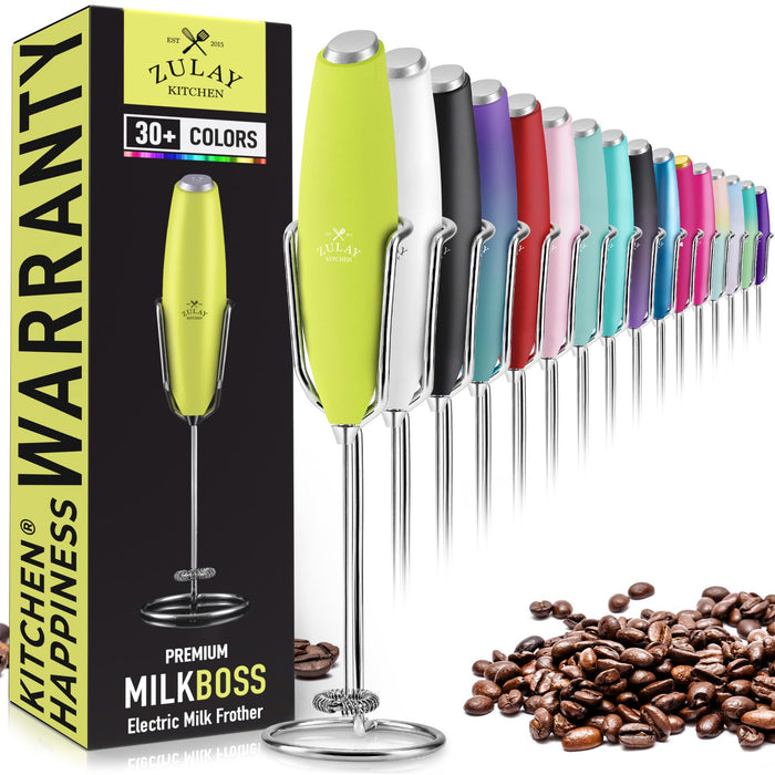 Gift Box Frother / Lime